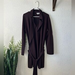 Vintage Brown Wool Cardigan Sz M